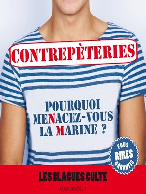 cover image of Contrepèteries, les blagues culte